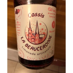 LIMONADE ARTISANALE CASSIS LA BEAUCERONNE 75 CL